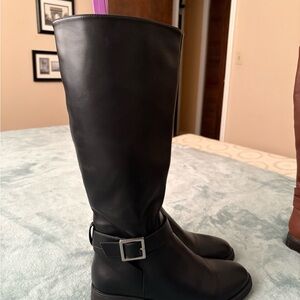 Dream Pairs Sleek Black Over the Knee Boots